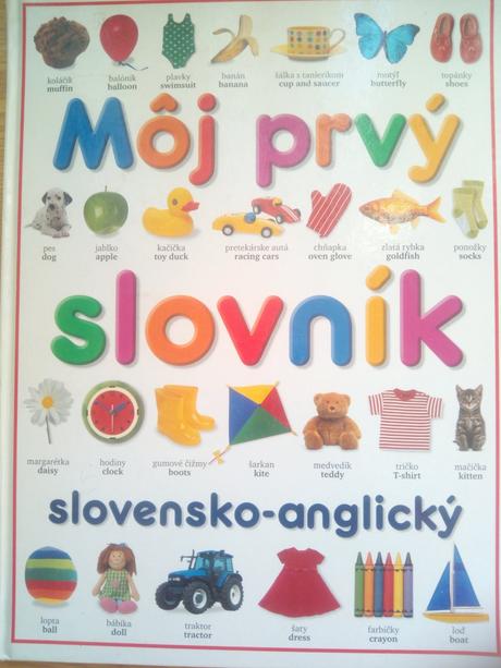 Môj prvý slovník , slovensko-anglický,