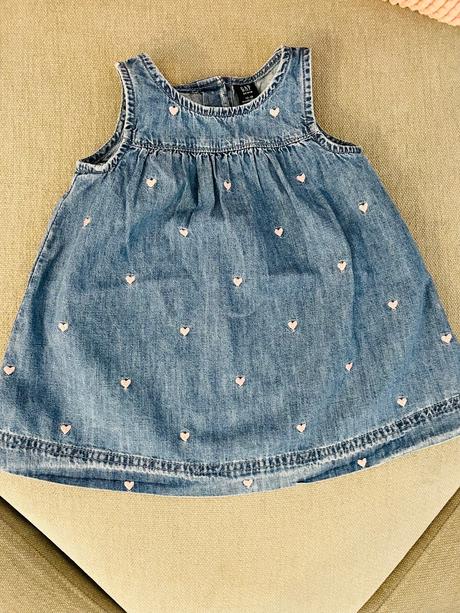 Šaty riflové gap, gap,86