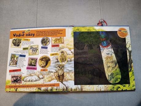 Expedícia zem - kniha s papierovou lupou, 