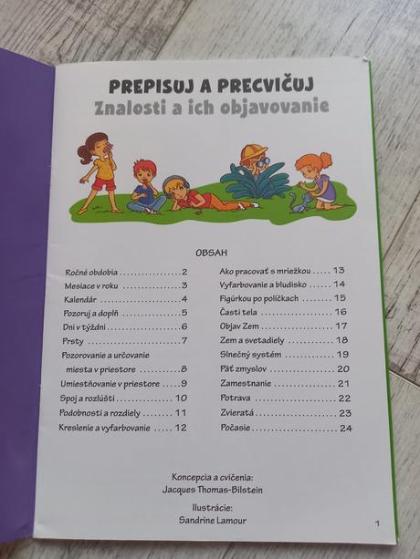 Knihy s aktivitami a úlohami pre predškolákov, 