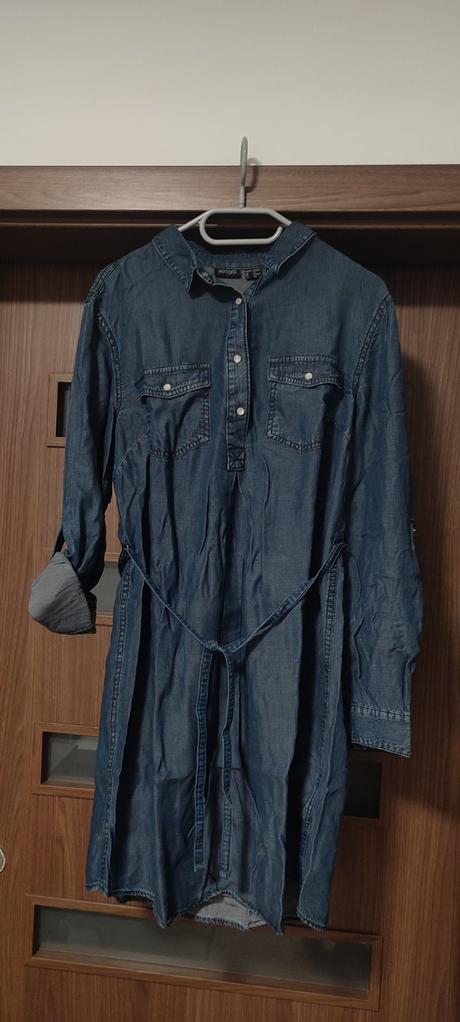 Tehotenské šaty s dlhým rukávom esmara 38, esmara,m