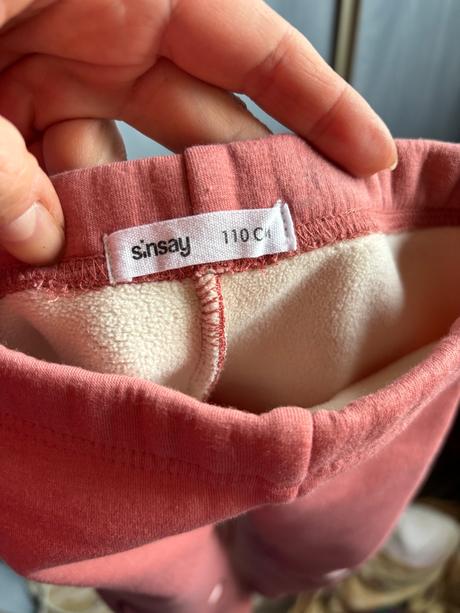 Zateplené legíny zimné 110, sinsay,110