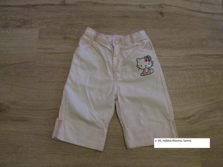 7/8 nohavice hello kitty - sanrio, 92