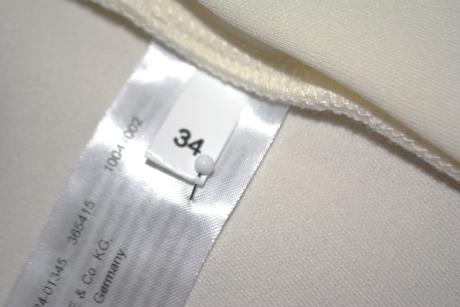 Guido maria kretschmer - biely top, veľ. xs/34, 34