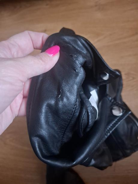 Kožená bunda, h&m,146
