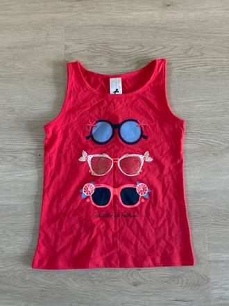 Dievcenske bavlnene tielko vel. 122, palomino,122