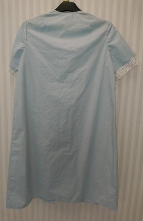 Dámska modrá nočná košela, silbermond , xl, xl