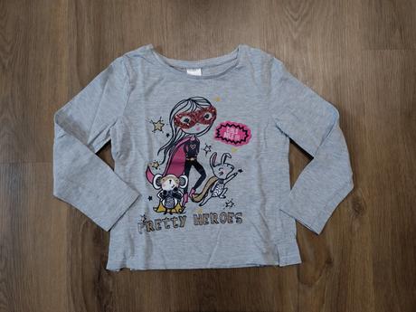 Tričko s dlhým rukávom, c&a,122