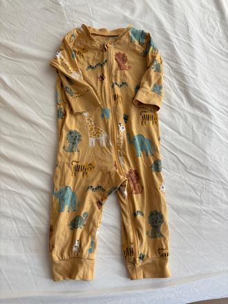 Lindex pyzamo zvieratá 74, lindex,74