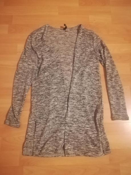 Sivý tenký sveter, xs, h&m, h&m,xs