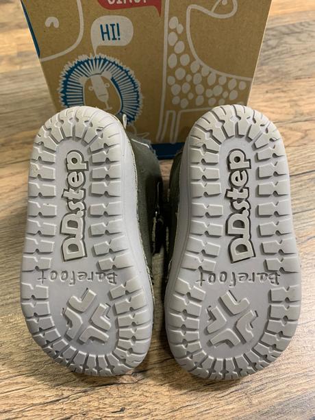 Barefoot kožené zimné topánky, d.d.step, v. 21, d.d.step,21