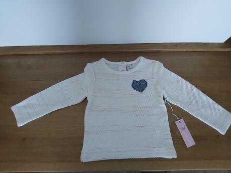 Dievčenský pulóver so srdcom - reserved, reserved,110