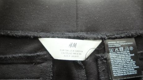 Zvonové legíny hm 128, h&m,128