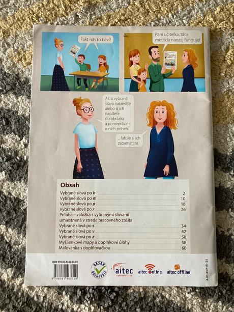 Vybrané slová v obrázkových príbehoch, 