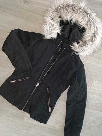 Stylova prechodna bundicka s kozusinou, new look,134