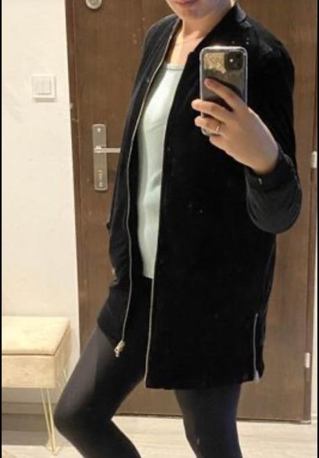 Dámska dlhšia bombera, m