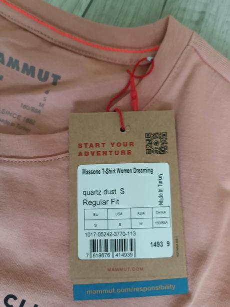 Mammut massone t-shirt women dreaming, mammut,s