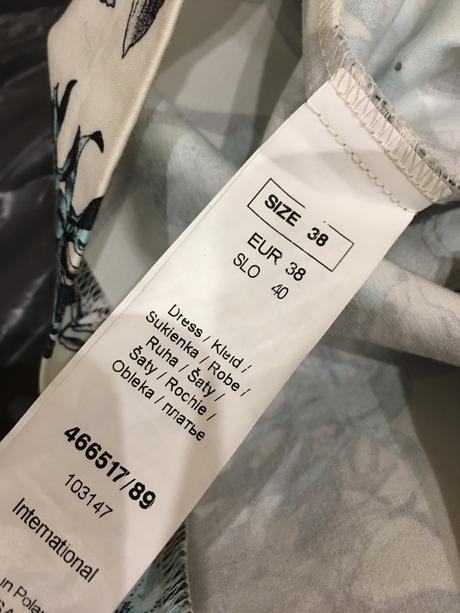 Kvetinové šaty, orsay,38