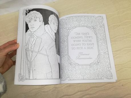 The crimes of grindelwald colouring book nsp20, 