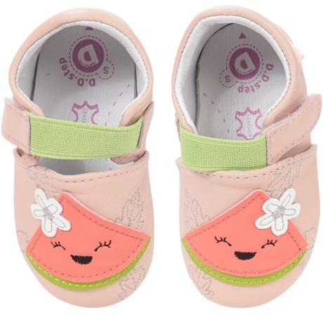 D.d.step - capačky baby pink melón, d.d.step,17 - 22