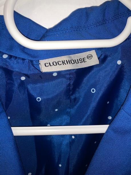 Modré sako, clockhouse,m