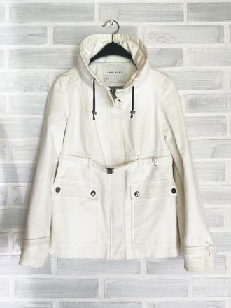Biela prechodná bunda zara, zara,s