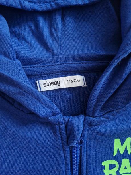 Súprava mikina, tričko, teplaky, sinsay,116