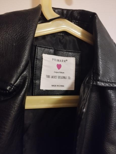 Kožená bunda, primark,104