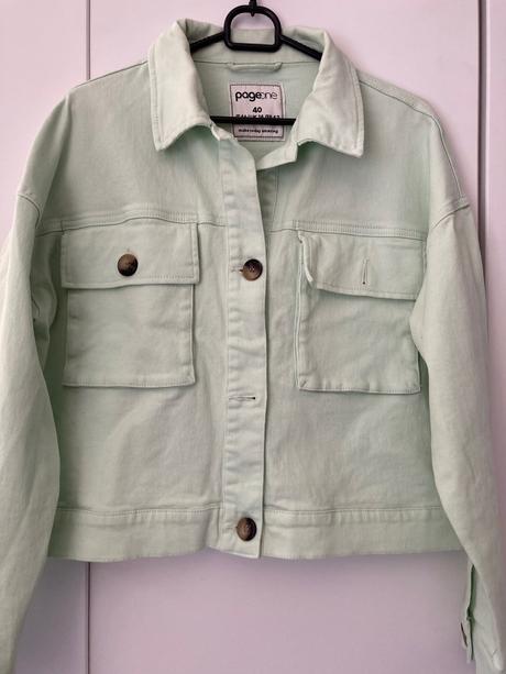 Mentolova riflovka vel 40 top stav, takko,40