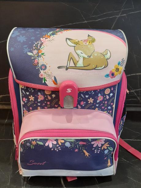 Školská taška+ vrecúško na úbor, 