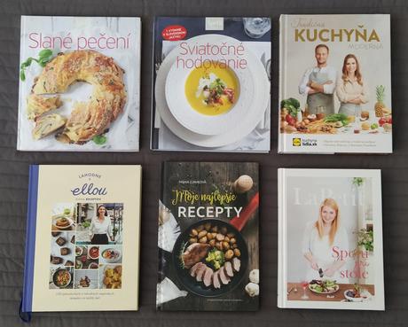 Knihy - recepty a výživa, 