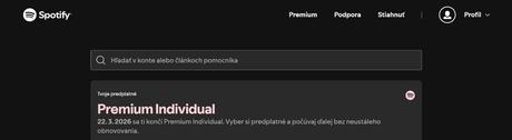 Youtube,spotify premium individual 3/6 mesiacov,