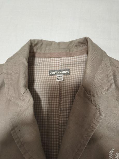 Bavlnené sako 138, vertbaudet,134