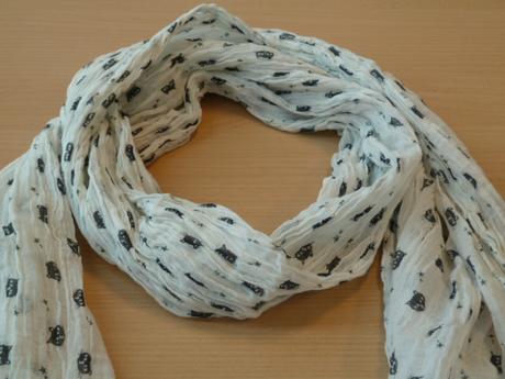 Šatka s mačkami, m