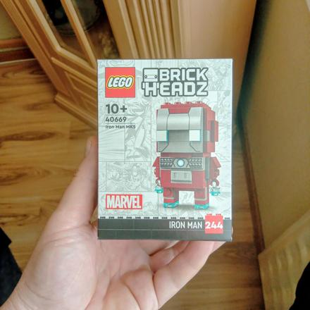 Lego brickheadz 40669, iron man mk5, 