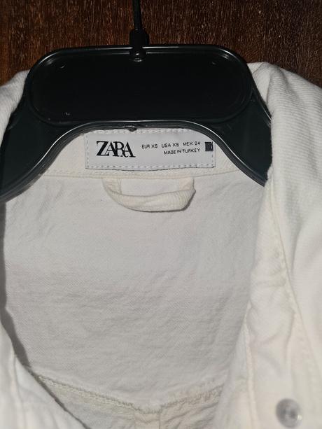 Biele riflove saty zara, zara,xs