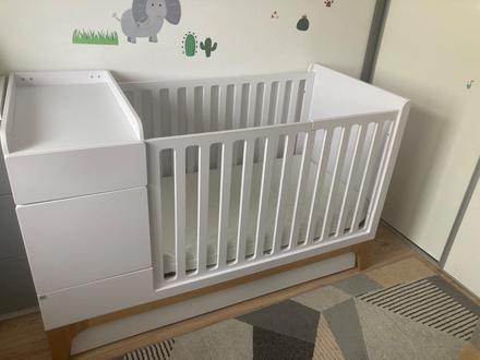 Multifunkčná postieľka, šírka (cm): 80,dĺžka (cm): 160