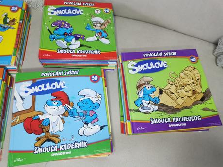 Šmolkovia povolania sveta celá edícia, 