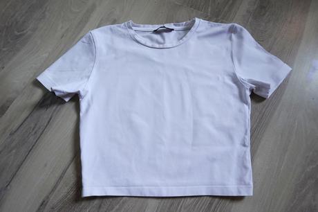 Biele bavlnené tričká zara, zara,s