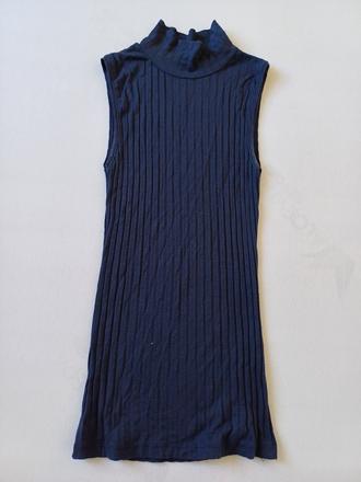 Modré tielko so stojačikom, xs