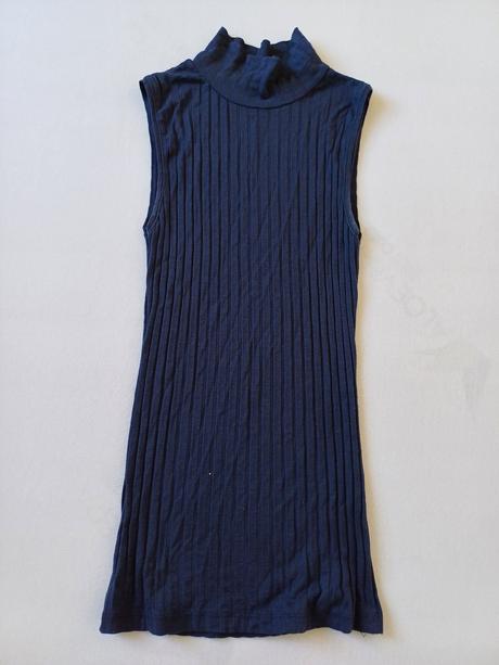 Modré tielko so stojačikom, xs