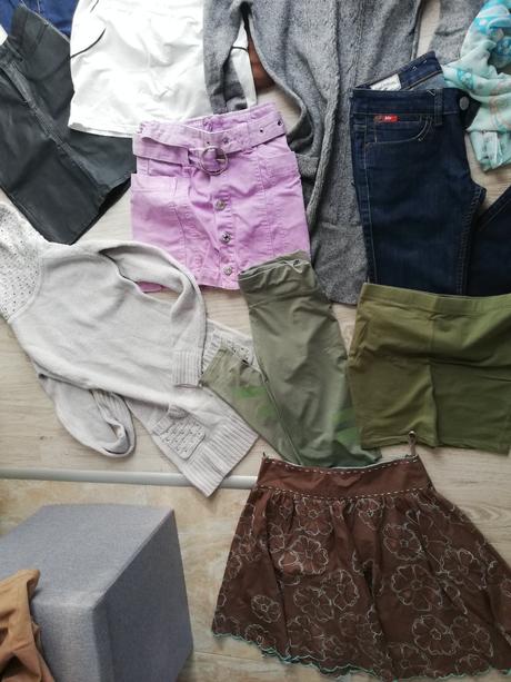 Balík oblečenia xs a s, xs