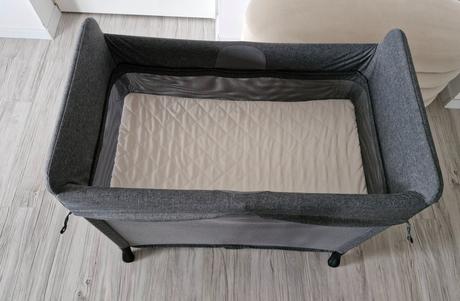 Bugaboo stardust grey melange postieľka, šírka (cm): 65,dĺžka (cm): 100