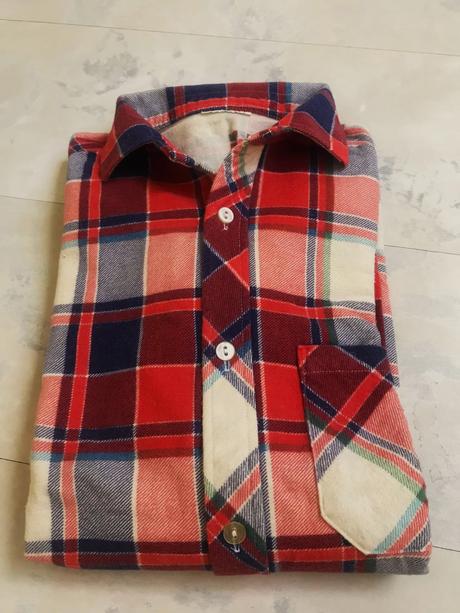 Flanelová košeľa, s