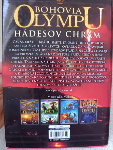 Kniha bohovia olympu, 
