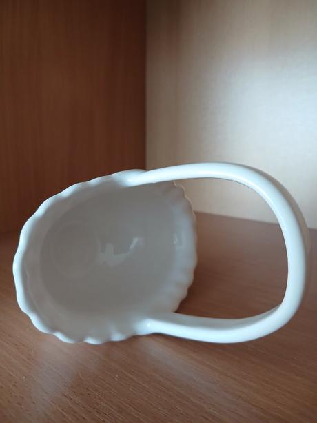 Keramická miska v tvare košíka 16 cm,