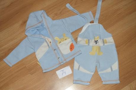 Teplakova suprava zajko, vyborny stav, 74