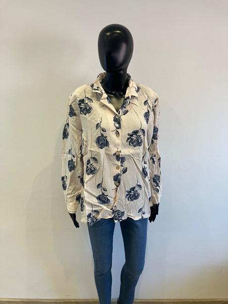 Dámska blúzka kvetinová (48), 4xl