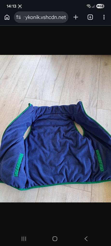 Obojstranná vesta, mini boden,128