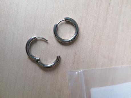 Náušnice z nerezovej / nehrdzavéjúcej ocele, 